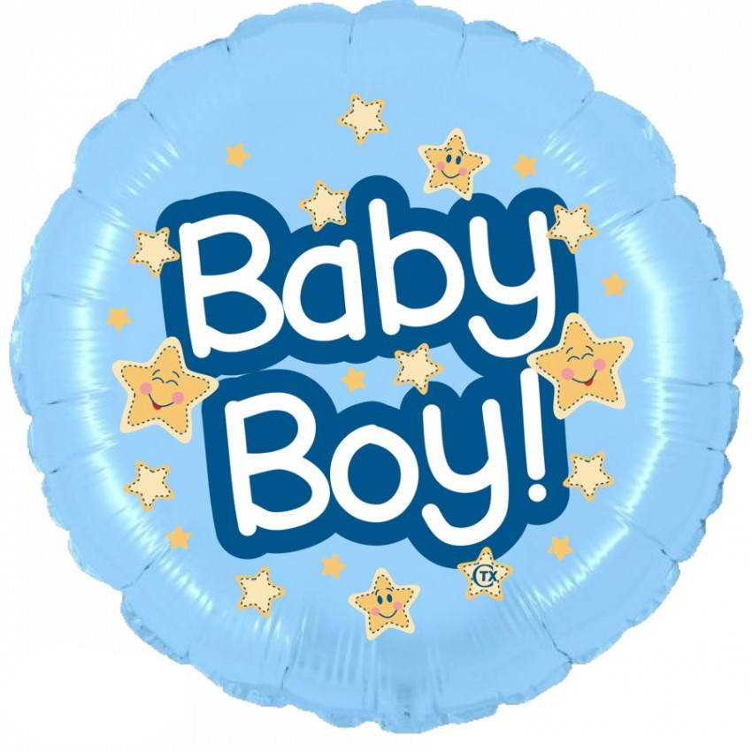 Palloncini Mylar CTX+ - Baby Boy (18”)